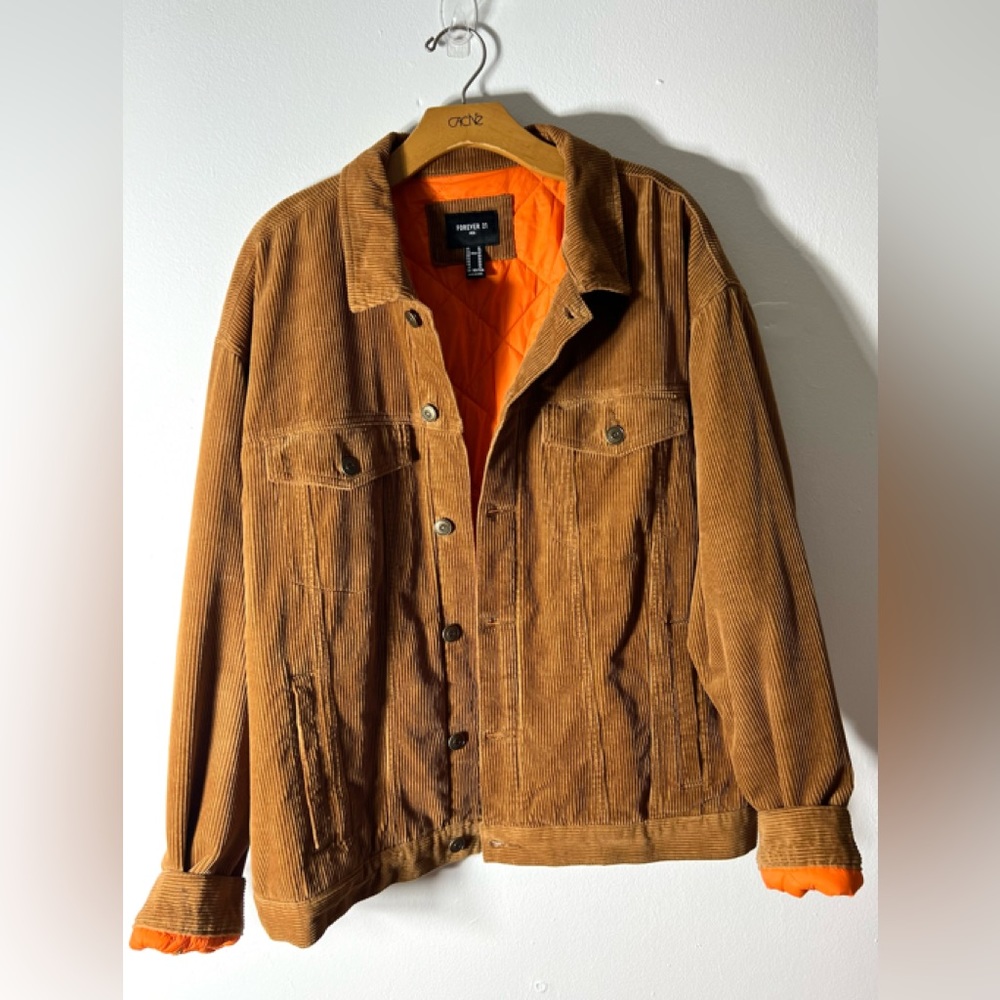 Men’s Forever 21 Corduroy Jacket Brown